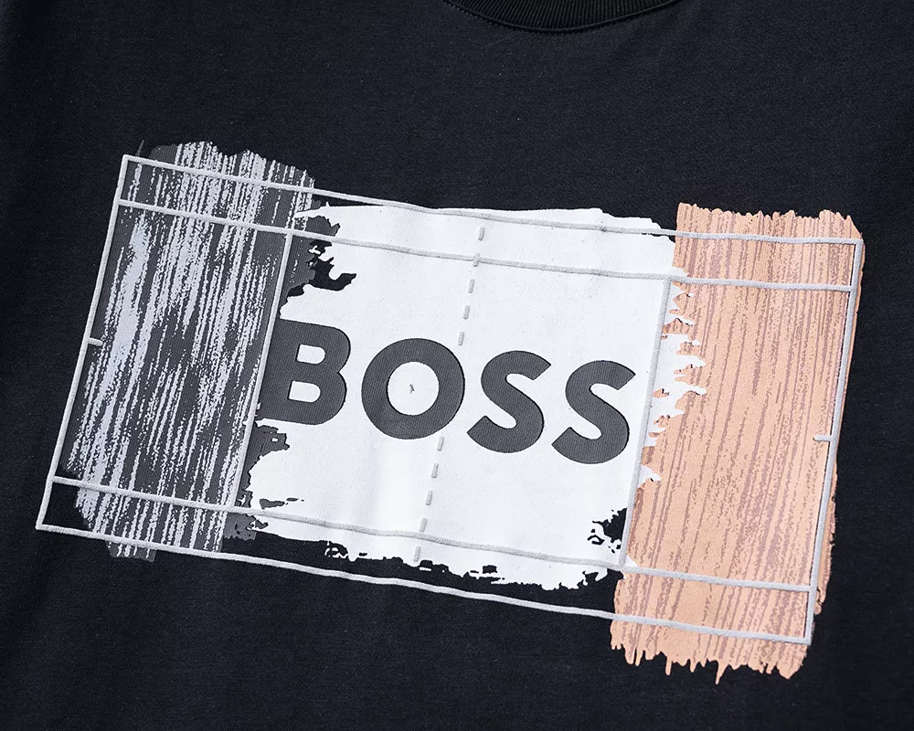 boss t-shirt manches courtes pour homme s_12776313